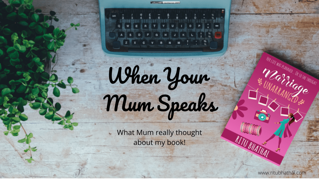When Your Mum Speaks – Mum Chats about My&nbsp;Book!